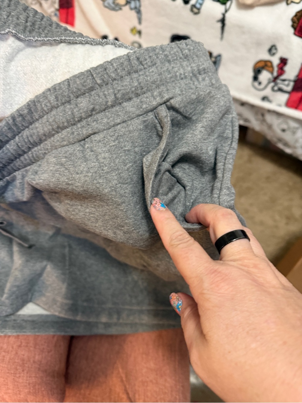 Maurices Gray Athletic Elastic-Waist Shorts